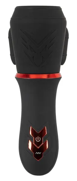Rebel Dual Motor Intimate Stimulator Compact Waterproof Black 16.9cm