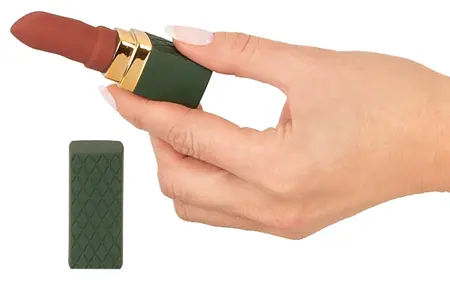 Emerald Love Luxurious Lipstick Intimate Mini Vibrating Device, Pink, 8.5 cm