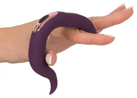 Couples Choice Dual Motor Flexible Intimate Ring Vibrator 8.7cm Black