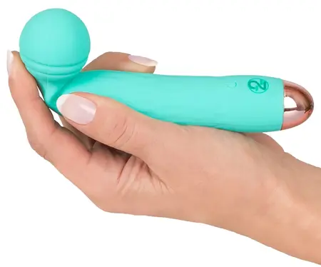 Cuties Mini Vibrator 2.G Green - Compact, Waterproof, 7 Modes