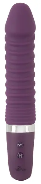 Sweet Smile Warming Soft Vibrator 12 Modes Silicone Waterproof 23.5cm