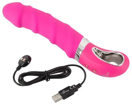 Sweet Smile Warming Soft Vibra Intimate Silicone Massager 22.8 cm