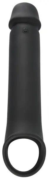 Rebel RC Intimate Extension Sleeve 8cm Vibrating Black Adjustable