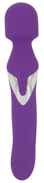 Javida Wand & Pearl Dual-Ended Vibrator Silicone 24cm USB Rechargeable