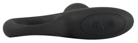 Bad Kitty BV Rechargeable Vibrating Anal Beads Silicone Black 20cm