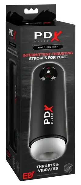 PDX Elite Moto-Milker Automatic Intimate Machine with Multi-Mode Vibration
