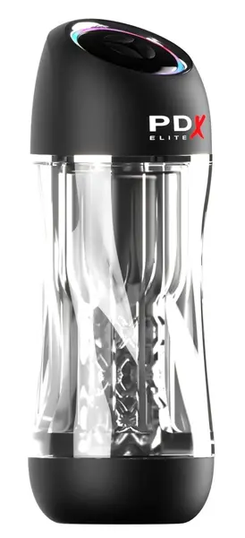 PDX Elite ViewTube Pro Automatic Suction & Vibration Device, Transparent