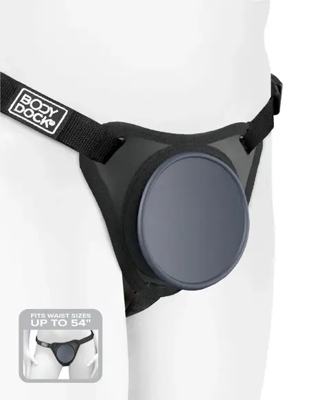 Pipedream Body Dock Elite Adjustable Harness System, Silicone Plate