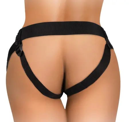 King Cock Elite Beginner Adjustable Strap-On Harness System Black