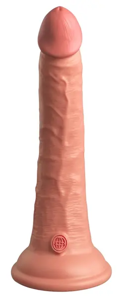 King Cock Elite KCE 7 Dual Density Silicone Model, Light, 21 cm
