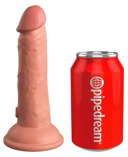King Cock Elite KCE 6 Dual Density Silicone Model Light 17.8 cm