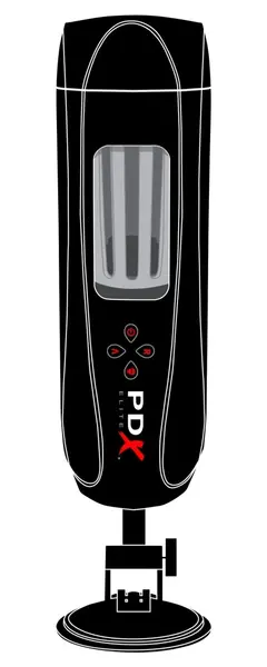 PDX Elite Ultimate Milker 2 Intimate Machine LED 27cm Black