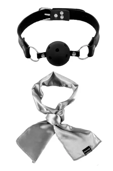FFSLE Ultimate Bondage Kit 10-Piece Set with Accessories Black