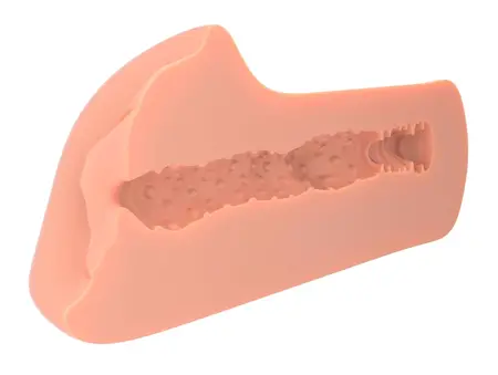 PDX Plus PP XTC Personal Stimulation Sleeve, Fanta Flesh, 14.2 cm