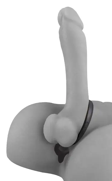 CalExotics AF Ass-Gasm Intimate Silicone Duo Ring & Anal Beads 12cm