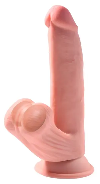 King Cock Plus 8” Triple Density Anatomical Model with Flexible Base