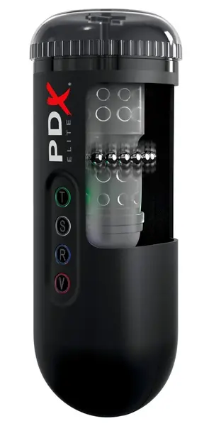 PDX Elite Moto Blower Automatic Intimate Device Black 22.5cm