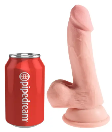 King Cock Plus 6.5 TDC Light Triple Density Model with Balls, 20.3 cm