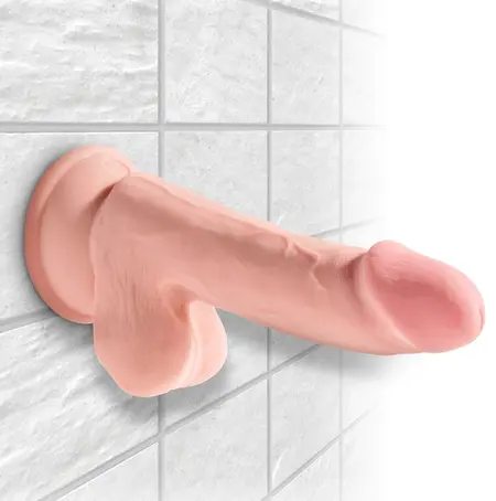 King Cock Plus 6.5 TDC Light Triple Density Model with Balls, 20.3 cm