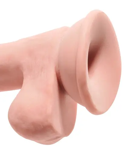 King Cock Plus 6.5 TDC Light Triple Density Model with Balls, 20.3 cm
