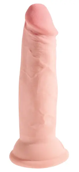 King Cock Plus трислойно дилдо с вендуза, 18,4 см