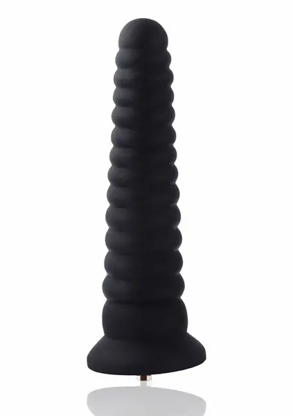 Hismith KlicLok Dildo 25 cm Premium Silicone Attachment Black