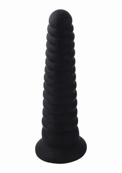 Hismith KlicLok Dildo 25 cm Premium Silicone Attachment Black