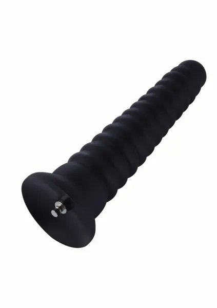 Hismith KlicLok Dildo 25 cm Premium Silicone Attachment Black