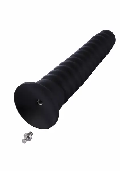 Hismith KlicLok Dildo 25 cm Premium Silicone Attachment Black