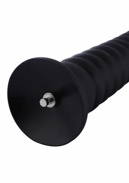 Hismith KlicLok Dildo 25 cm Premium Silicone Attachment Black