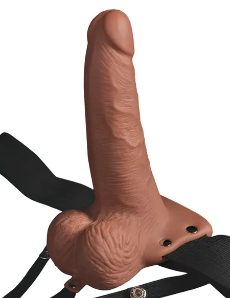 Fetish Fantasy Series FF6 Hollow Strap-On Vibrating Harness 17.8 cm
