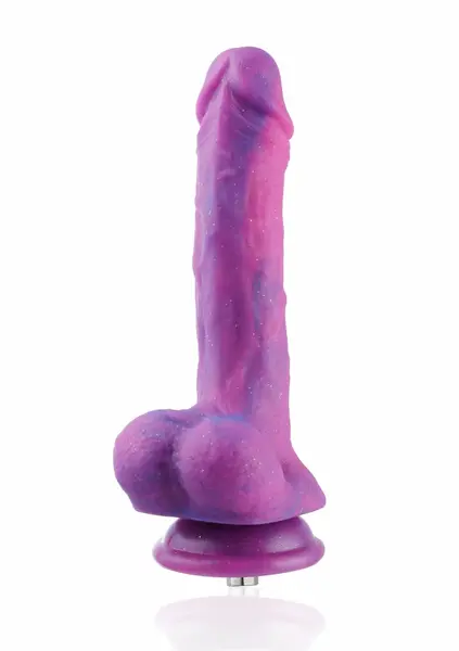 Hismith KlicLok System Attachment 19 cm Premium Silicone Purple