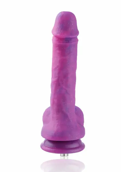 Hismith KlicLok System Attachment 19 cm Premium Silicone Purple