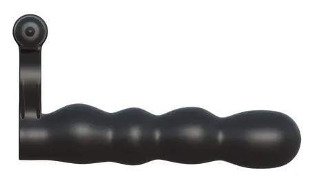 FCR Posable Partner Double Intimate System with Vibro-Bullet, Black