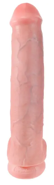 King Cock Model 15 XXL Intimate Machine with Suction Cup 38 cm PVC Black