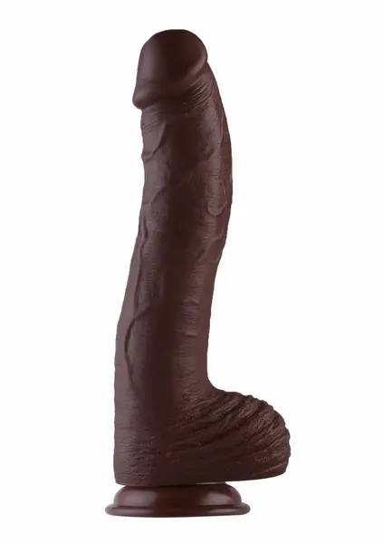 Hismith KlicLok Model 32 cm Premium PVC, Suction Cup, Black