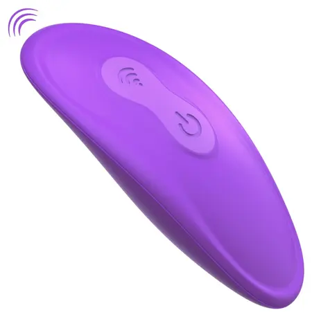 FFH Her Ultimate Strapless Dual System Vibrator, 9 Modes, Silicone, Purple