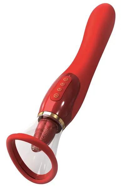 Her Ultimate Pleasure Holi Multi-Function Intimate Device, Pink, 25.4cm