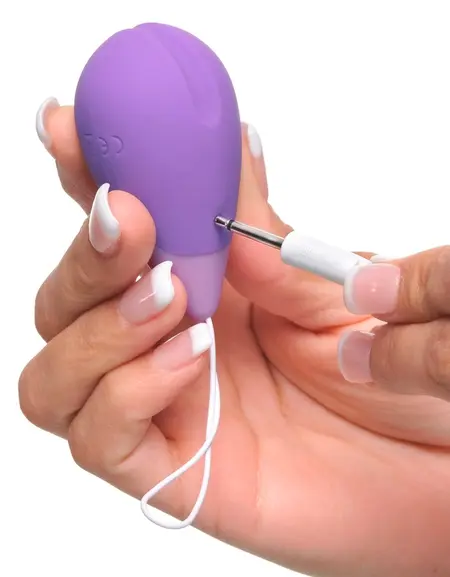 Fantasy For Her Remote Kegel Excite Her Purple Silicone Intimate Trainer