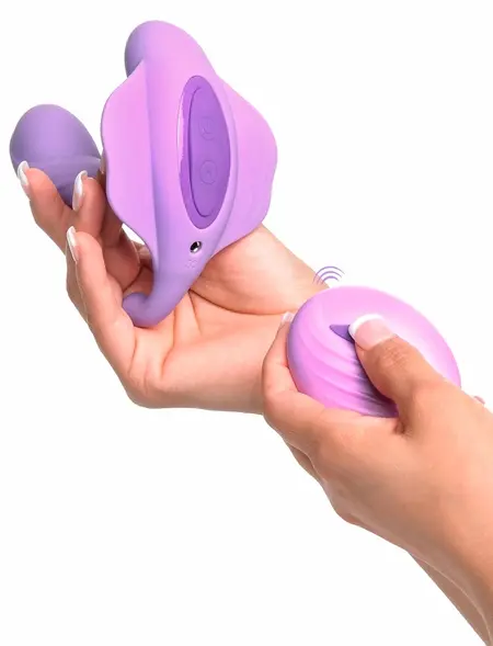FFH G-Sport Stimulate Her Intimate Panty Vibrator Purple 11.4 cm