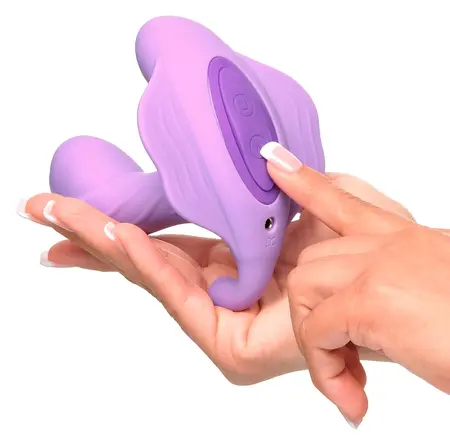 FFH G-Sport Stimulate Her Intimate Panty Vibrator Purple 11.4 cm