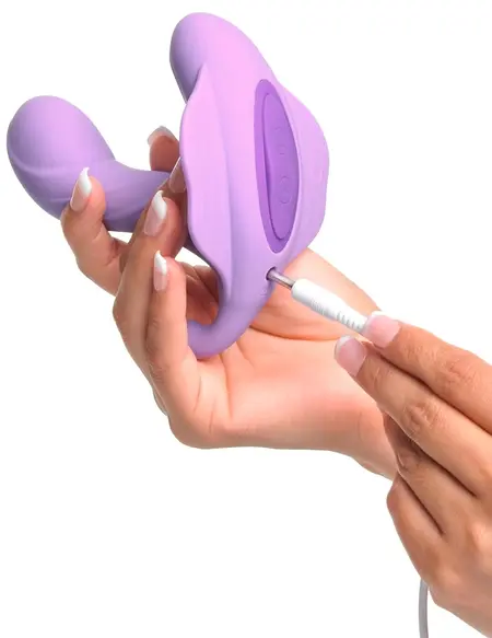 FFH G-Sport Stimulate Her Intimate Panty Vibrator Purple 11.4 cm