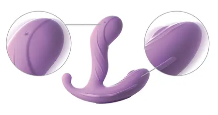 FFH G-Sport Stimulate Her Intimate Panty Vibrator Purple 11.4 cm