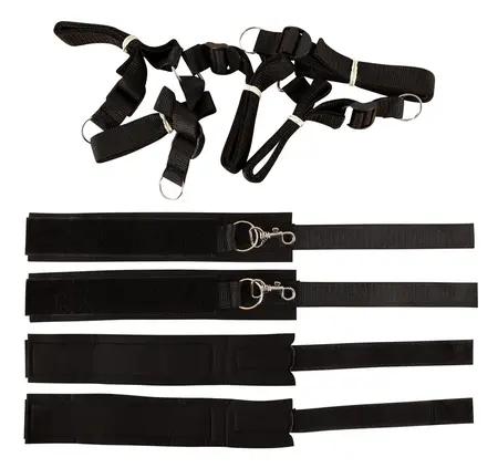 FFSLE Wraparound Mattress Restraint System with Velvet Cuffs