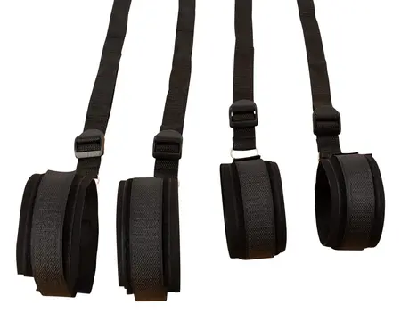 FFSLE Wraparound Mattress Restraint System with Velvet Cuffs