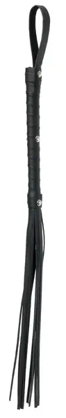 Fetish Fantasy Series Deluxe Cat O'Nine Black Flogger 65 cm