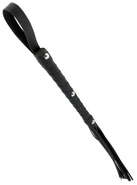 Fetish Fantasy Series Deluxe Cat O'Nine Black Flogger 65 cm