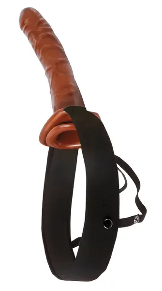 Pipedream FFS 10 Chocolate Dream Hollow Adjustable Strap-On 25 cm