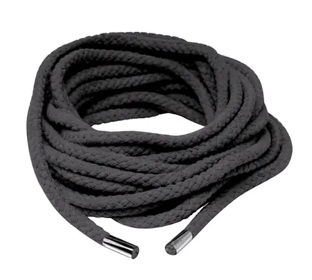 FFS Japanese Silk Rope 10.5m Soft Polyester Bondage Line Black