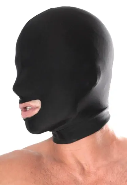 FFS Spandex Open Mouth Hood - Lightweight Stretch Fabric Mask